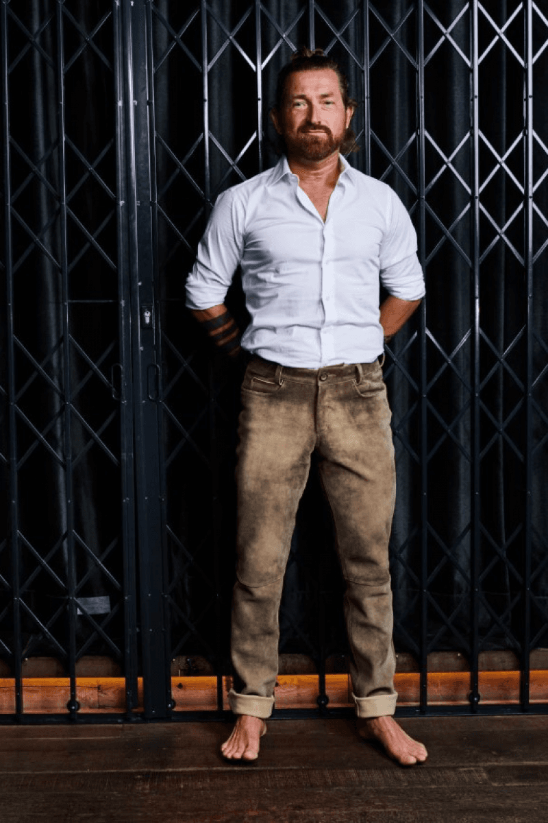 Lange Lederhose