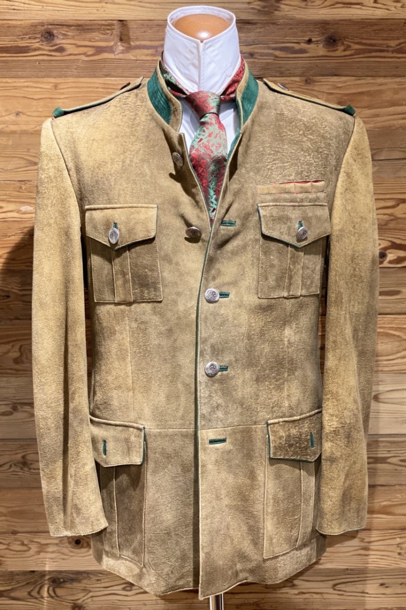 Lederjacke Safari